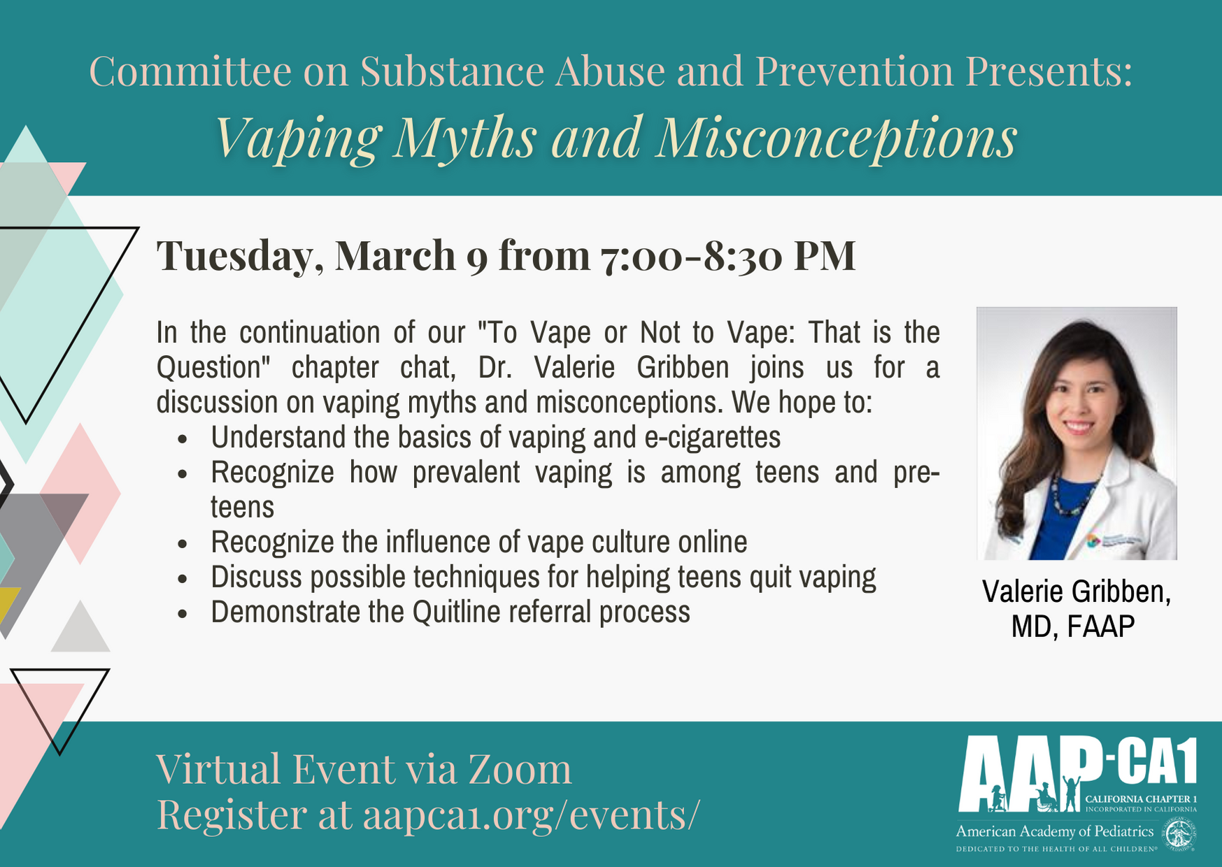 Vaping Myths and Misconceptions American Academy of Pediatrics