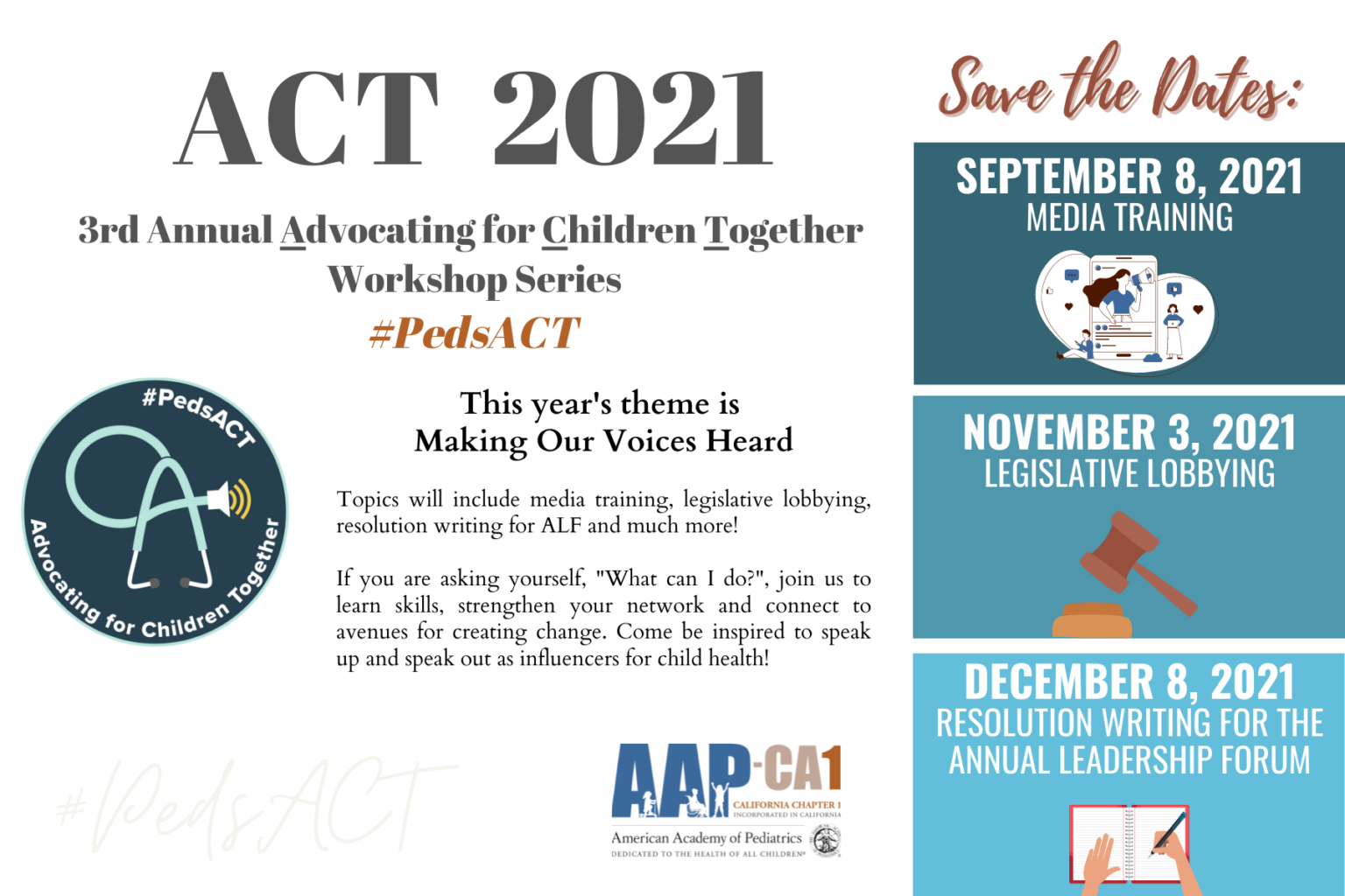 Advocating for Children Together (ACT) 2021 - American Academy of ...