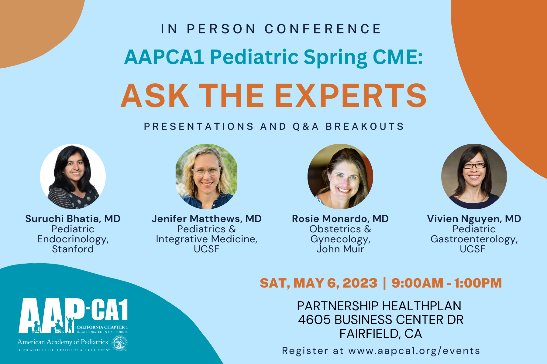 2023 Annual Spring CME Conference Ask the Experts American Academy